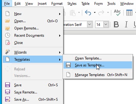 openoffice writer remove page break